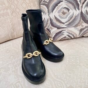 Coach Kenna Leather Booties